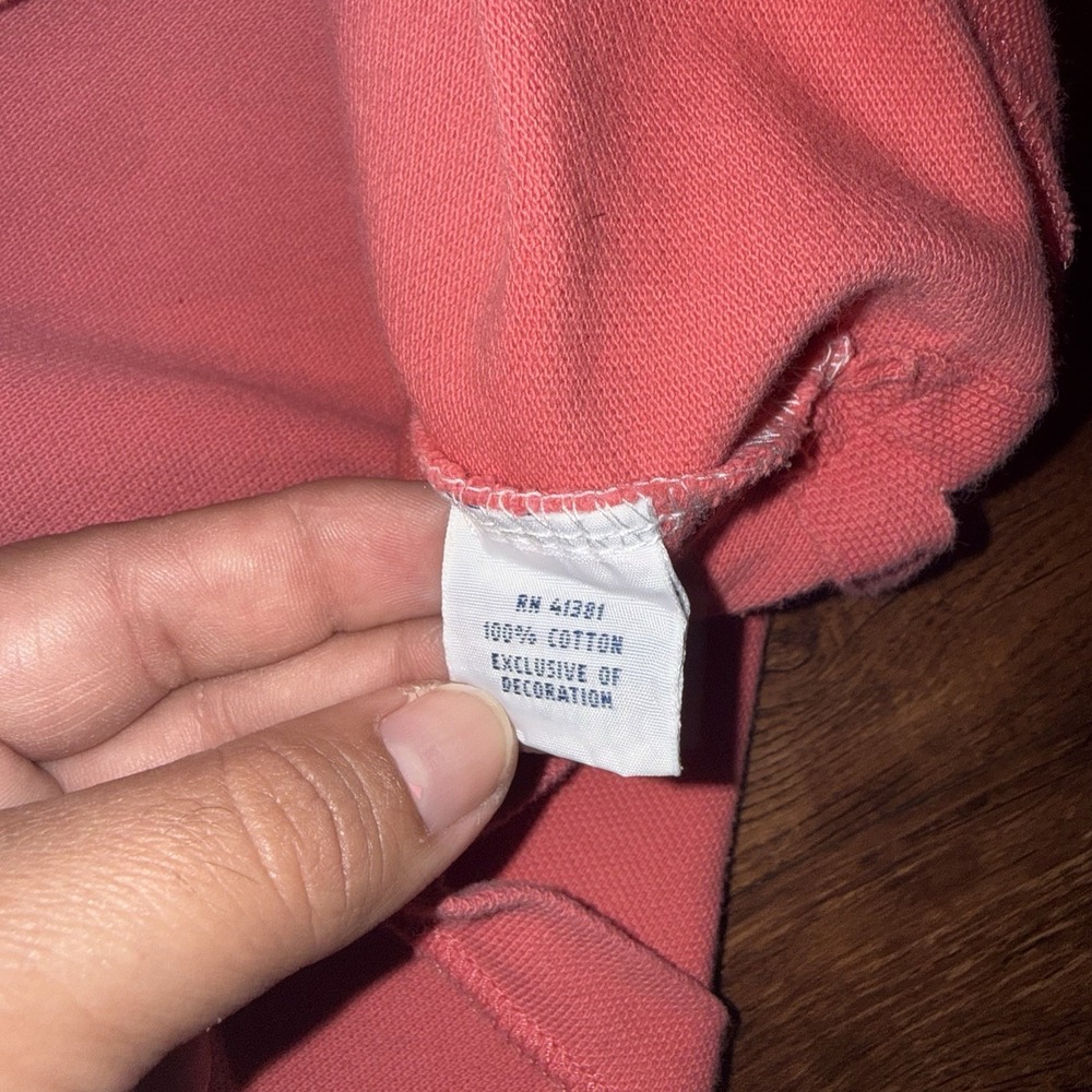 Polo Ralph Lauren Men's 4XLT Big & Tall White Pink Gradient Cotton Polo - Picture 6 of 6